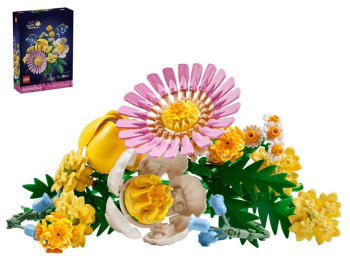 Конструктор LEGO Botanicals Мініатюрний сонячний букет, 373 деталей