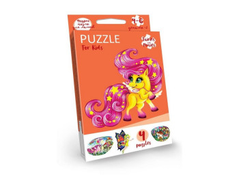 Розвиваючі пазли для малюків Puzzle For Kids, Danko Toys