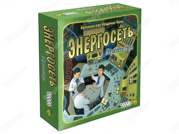 Настільна гра Енергомережа. Карткова гра. Hobby World 4630039151297