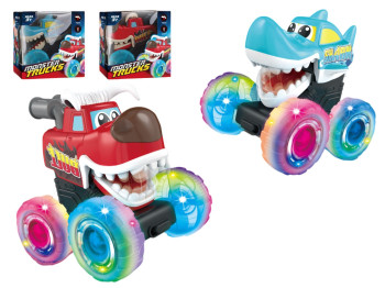 Машинка инерционная Monster Trucks, 12 см, светящиеся колеса, 2 вида