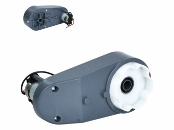 Рульовий редуктор JE1688-ST GEAR до джипа JE1688, 12V, RPM9000отвір під вісь 10мм, довжина 17см