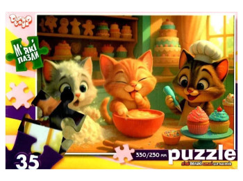 М'які пазли 35 елементів, Danko Toys