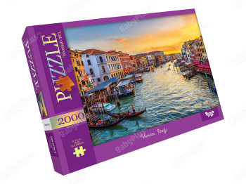 Пазлы Venice Italy, 2000 элементов 66x94 см, Danko Toys