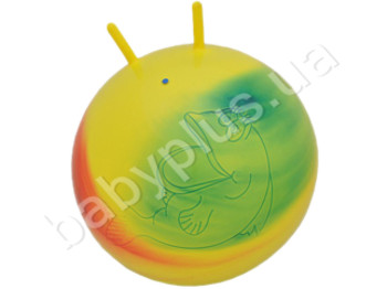 Мяч детский с рожками диаметр 55 см. Marioinex 550