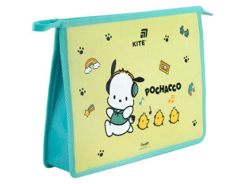 Папка на блискавці Pochacco, формат А4+, з розширенням 6 см, Kite