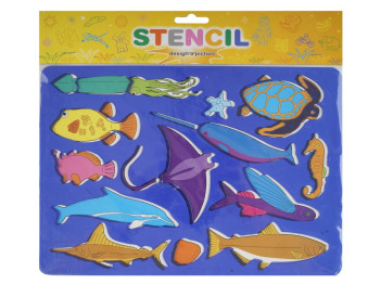 Трафарет для творчества STENSIL 26.5x18.5 см. AIHAO CS3020-15