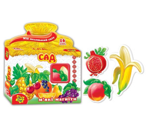 М'які пазли Сад (укр)
