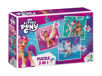 Пазл 3в1 My Little Pony, DoDo