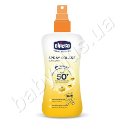 Спрей сонцезахисний 50 SPF, 150мл, Chicco
