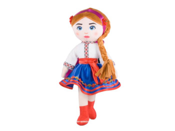Мягкая игрушка Украинка музыкальная 40x17x11см. Копиця