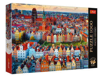 Пазлы Фото Одиссея, Вид на Гданьск, 1000 элементов, Trefl