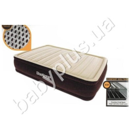 Велюр-матрас с встроенным насосом 220V Bestway 67492