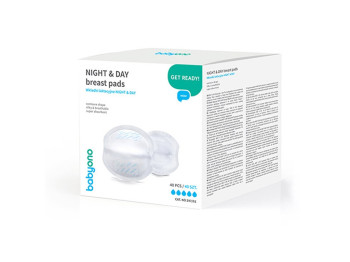 Вкладыши лактационные Day&amp;Night, 40 шт., 297/01, BabyOno