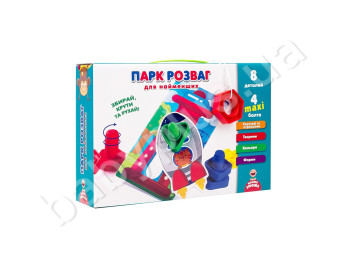Игра с болтами Парк развлечений для самых маленьких. Vladi Toys VT2905-04. Укр