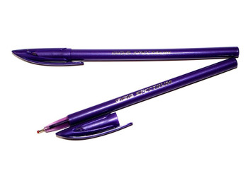 Ручка шариковая Spectrum фиолетовая, Unimax UX-100-11