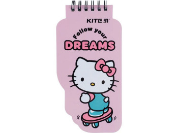 Блокнот на спіралі, 50 аркушів, Hello Kitty, Kite