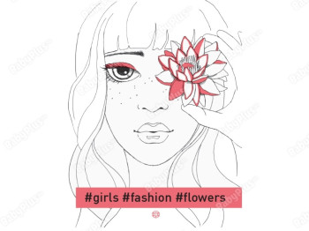 Книги для досуга. girls. fashion. flowers. Ранок Z101031У