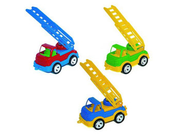 Машинка пожежна Mini Matik 002/8 13,5 см, рухома драбина, Bamsic