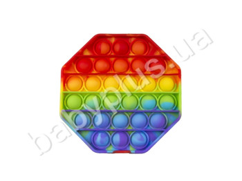 Pop It. Кинетическая игрушка антистресс. MS9696-50. Многоугольник.