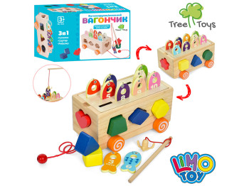 Деревянная игрушка Центр развивающий. Tree Toys MD 1933