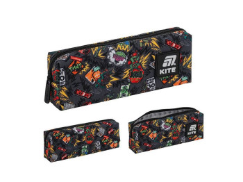 Пенал м’який з поліестеру з дизайном Teenage Mutant Ninja Turtles, 1 відділення, Kite