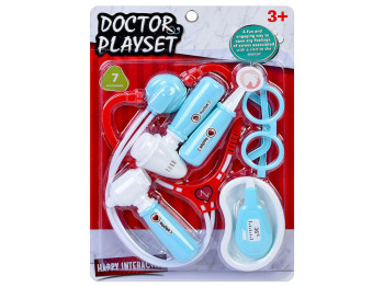 Игровой набор врача с инструментами Doctor Playset 16920, стетоскоп и очки, BabyToys