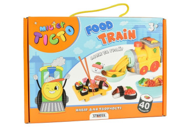 Набор для творчества Мистер тесто Food Train. Strateg 41027