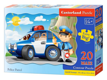 Пазли Поліцейський патруль, 20 елементів, Castorland