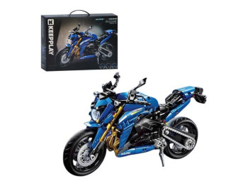 Конструктор  мотоцикл Suzuki K31001, 1:6, 1017 деталей