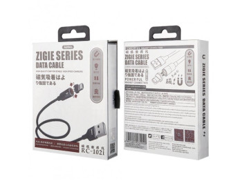 Магнітний кабель USB RC-102i for Lightning. Remax Black