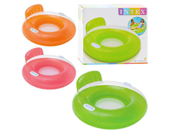 Круг з ручками і спинкою Intex 56512