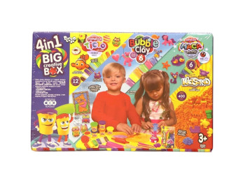 Набор творчества 4в1 BIG CREATIVE BOX. Danko Toys BCRB-01-01U