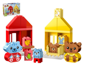 Конструктор LEGO DUPLO My First Повседневные процедуры: Время ужина и сна, 28 деталей