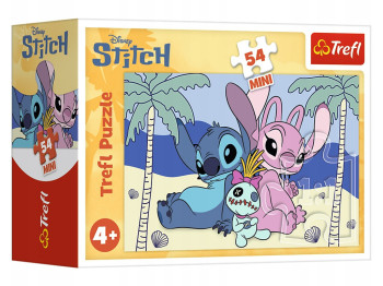 Пазлы Trefl Mini Lilo and Stitch Стич и его мир, 54 элемента, Trefl 19814