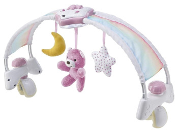 Игровая музыкальная панель голубое Радужное сияние, Chicco