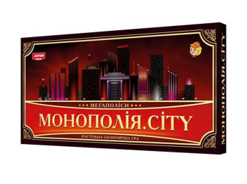 Економічна гра Монополія CITY. Artos Games 4820130621137