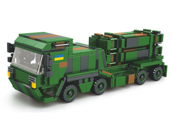 Конструктор Військова техніка 793 деталей. KB 1121