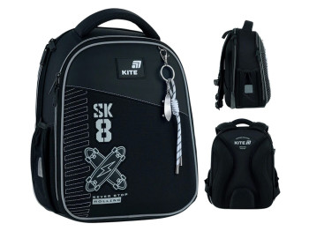Рюкзак каркасний ортопедичний Kite Education Skate, 36,5 см, світловідбивні елементи, Kite