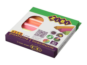 Пластилин неоновый треугольной формы, KIDS Line, ZiBi ZB.6229