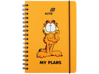 Щоденник-планер на спіралі Kite Garfield GF26-438