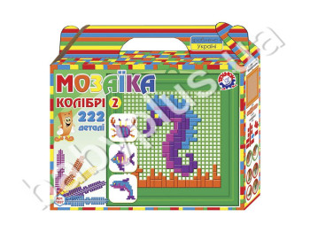 Мозаика Колибри №2, 222 детали, Технок