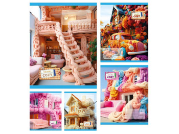 Зошит у клітинку 24 аркуші COSY, Тетрада ТА51308 (ціна за упаковку 20шт)