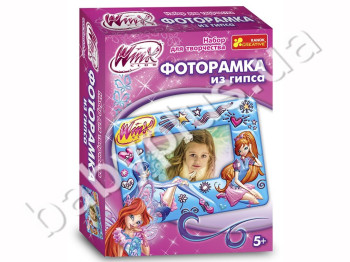 Набор для творчества, Фоторамка из гипса Феи Winx 7, Ranok Creative