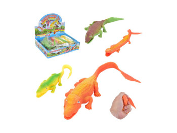 Игрушка-антистресс Крокодил, 24см, 3 вида (цена за 1шт)