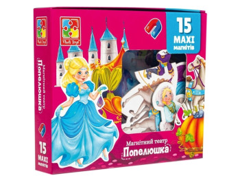 Игра настольная Магнитный театр. Золушка. Vladi Toys VT3206-53