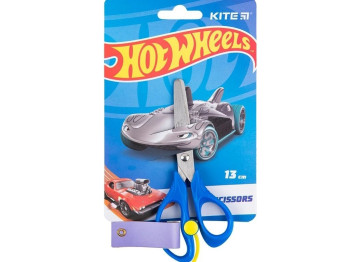 Ножницы детские с пружиной Hot Wheels 13см. Kite HW23-129