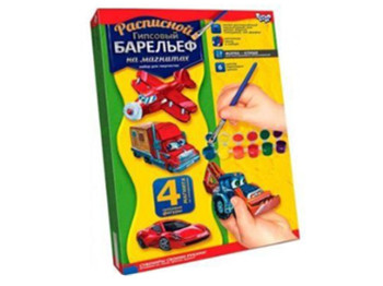 Набір для творчості Писаний гіпсовий барельєф малий, Danko Toys