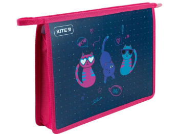 Папка на блискавці A4+, Cats, Kite