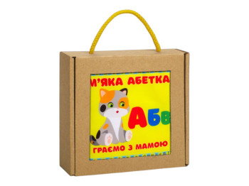 М’яка книжка «Як каже мама», 0+, тканина, Книжковий Хмароч