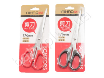 Ножницы офисные длина 176 мм. AIHAO AH2305